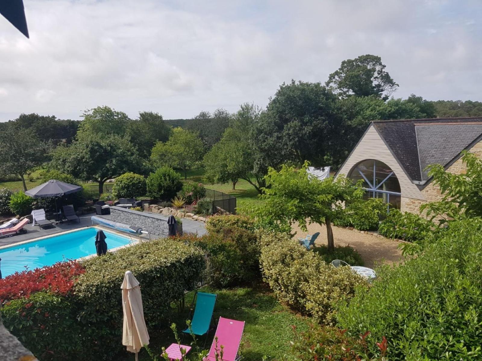 Domaine De Keryargon, Chambres D'Hotes 贝尔兹 外观 照片